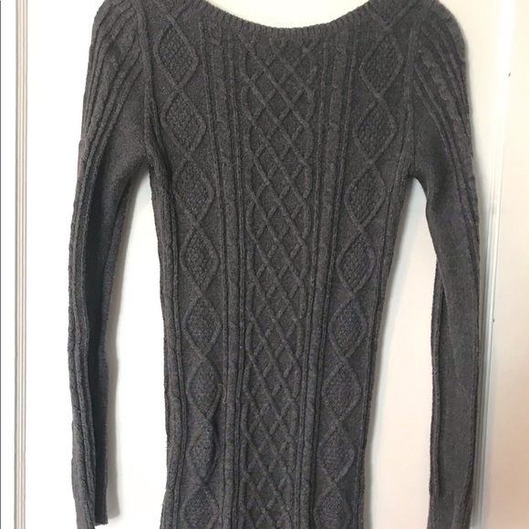 Abercrombie & Fitch grey knit dress - Picture 2 of 2